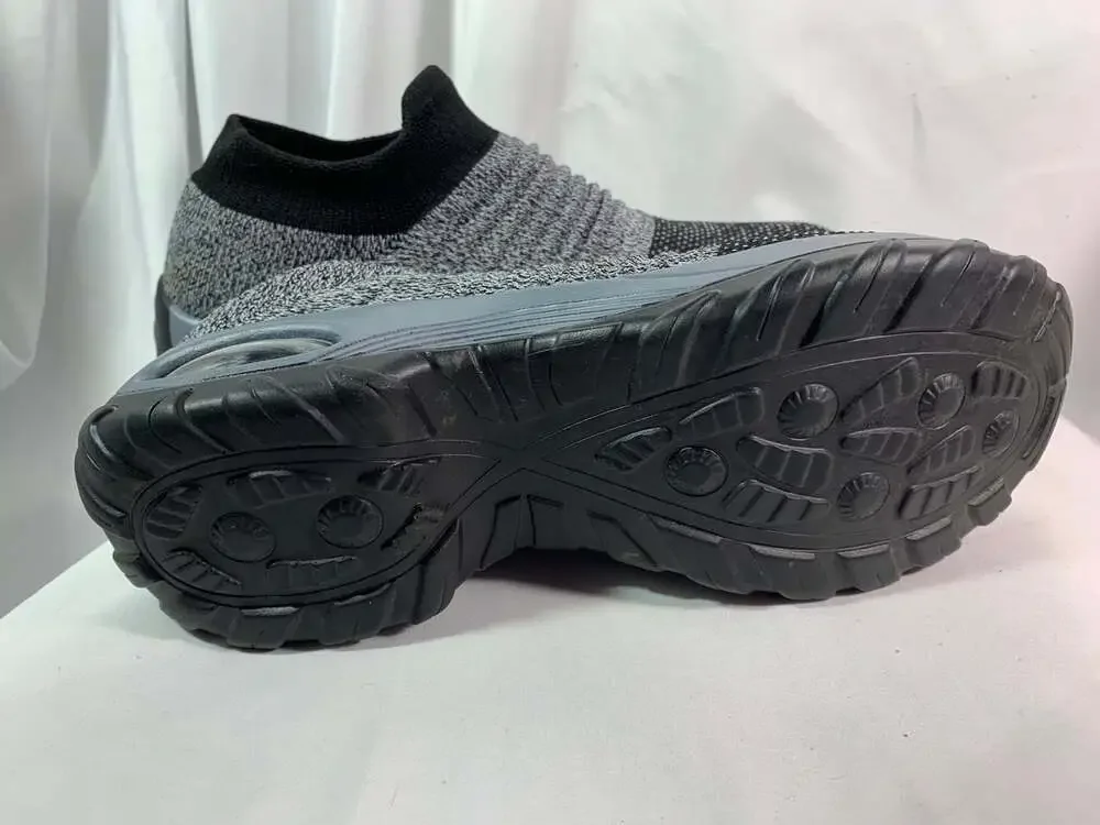 Hypersoft Women’s Athletic Grey and black sneaker size 10.5